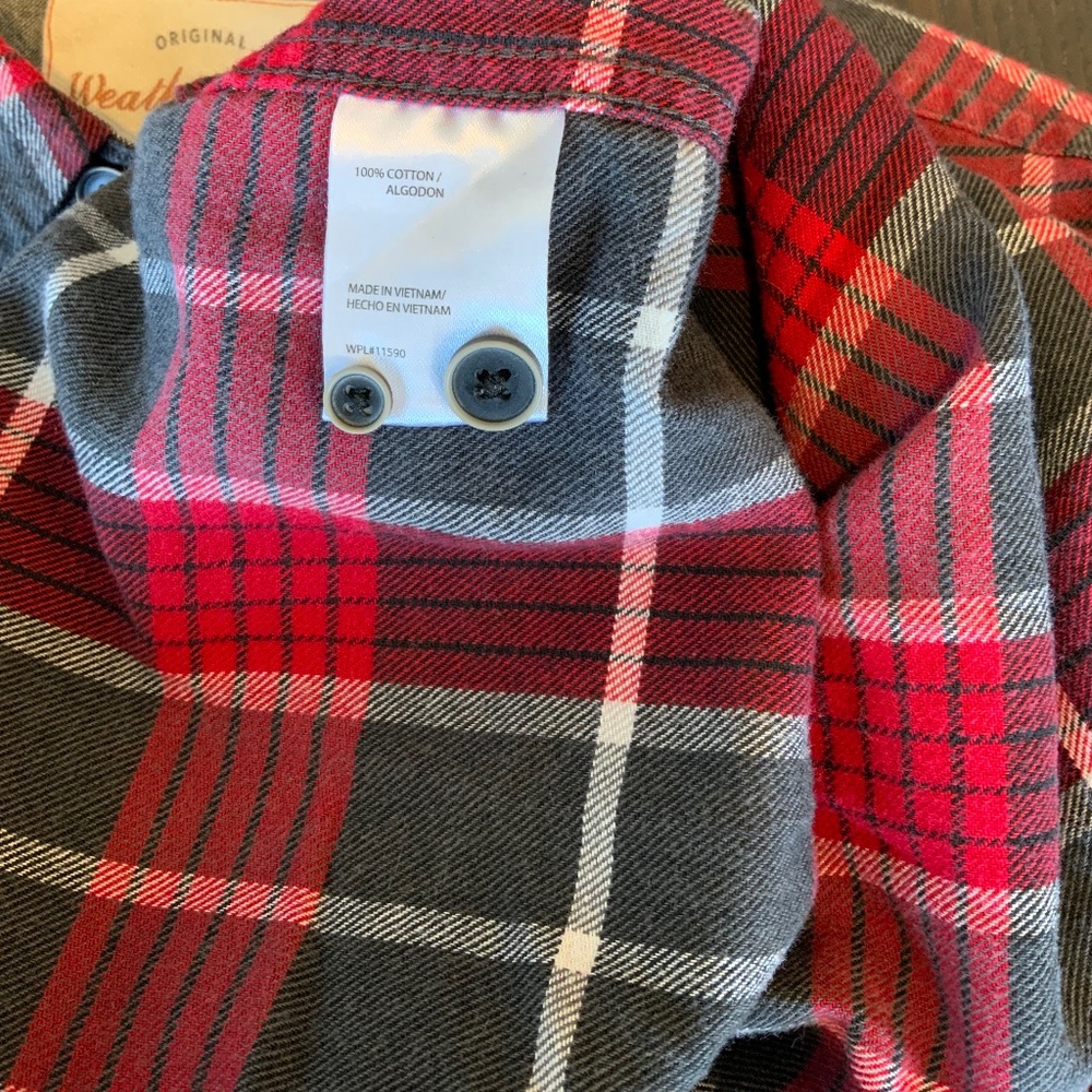 Original Weatherproof Flannel Size M - Picture 6 of 6